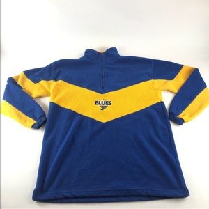 St. Louis Blues NHL Pullover 1/4 Zip Fleece